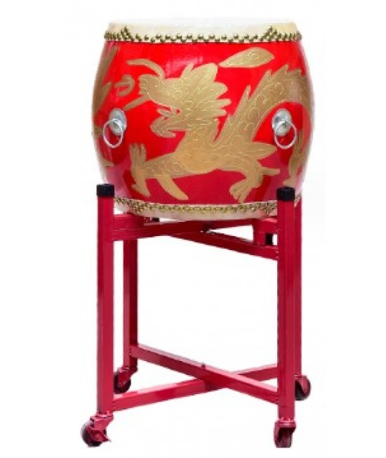 16吋 大堂鼓 高邦龍鼓 大鼓龍鼓 連成人鼓架